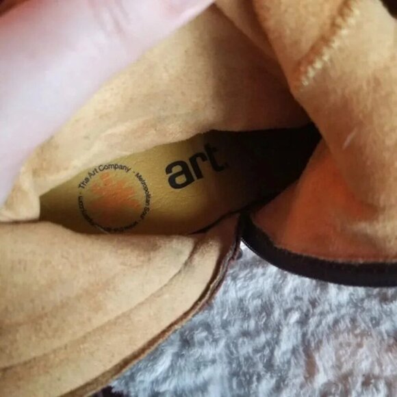 The Art Company Sherpa Leather Suede Knee High Boots 37 - Picture 10 of 15